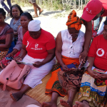 Women attending the HF at Bairro Albazine-Chiango-13.9