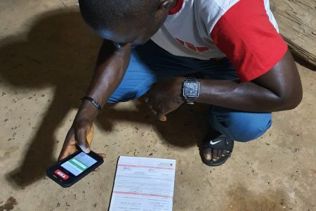 Promoting enrolling a certified farmer using the YUP Gadget